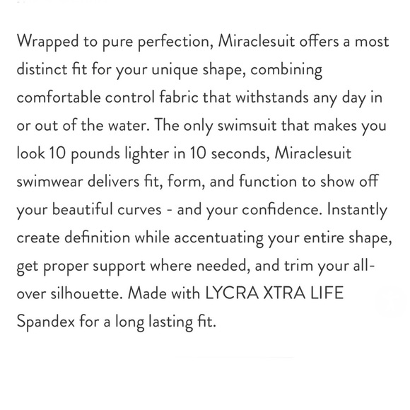 Miraclesuit Illusionist Palma Deep V One Piece, 22W - Picture 14 of 15